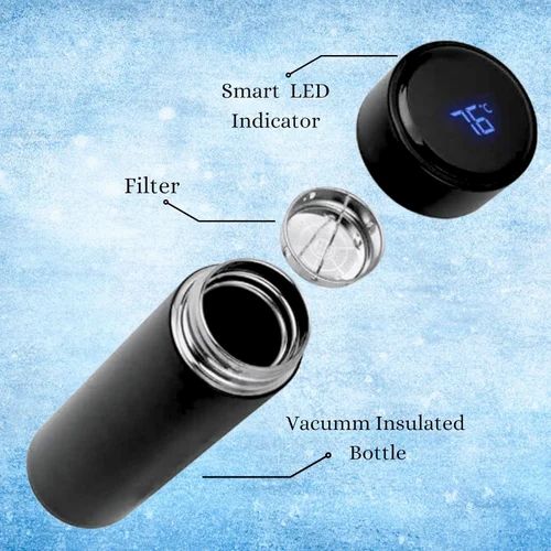 500ml Stainless Steel Temperature Water Bottle