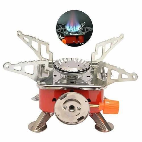 Stainless Steel Square Mini Gas Camping Stove